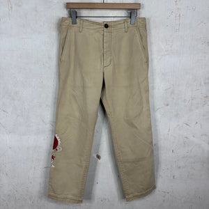Gucci Dragon Patch Chinos