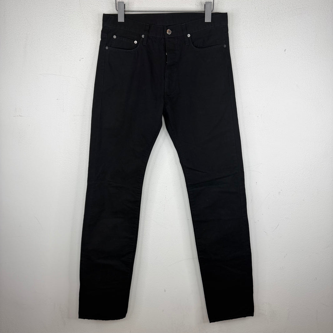 Helmut Lang Skinny Black Trousers