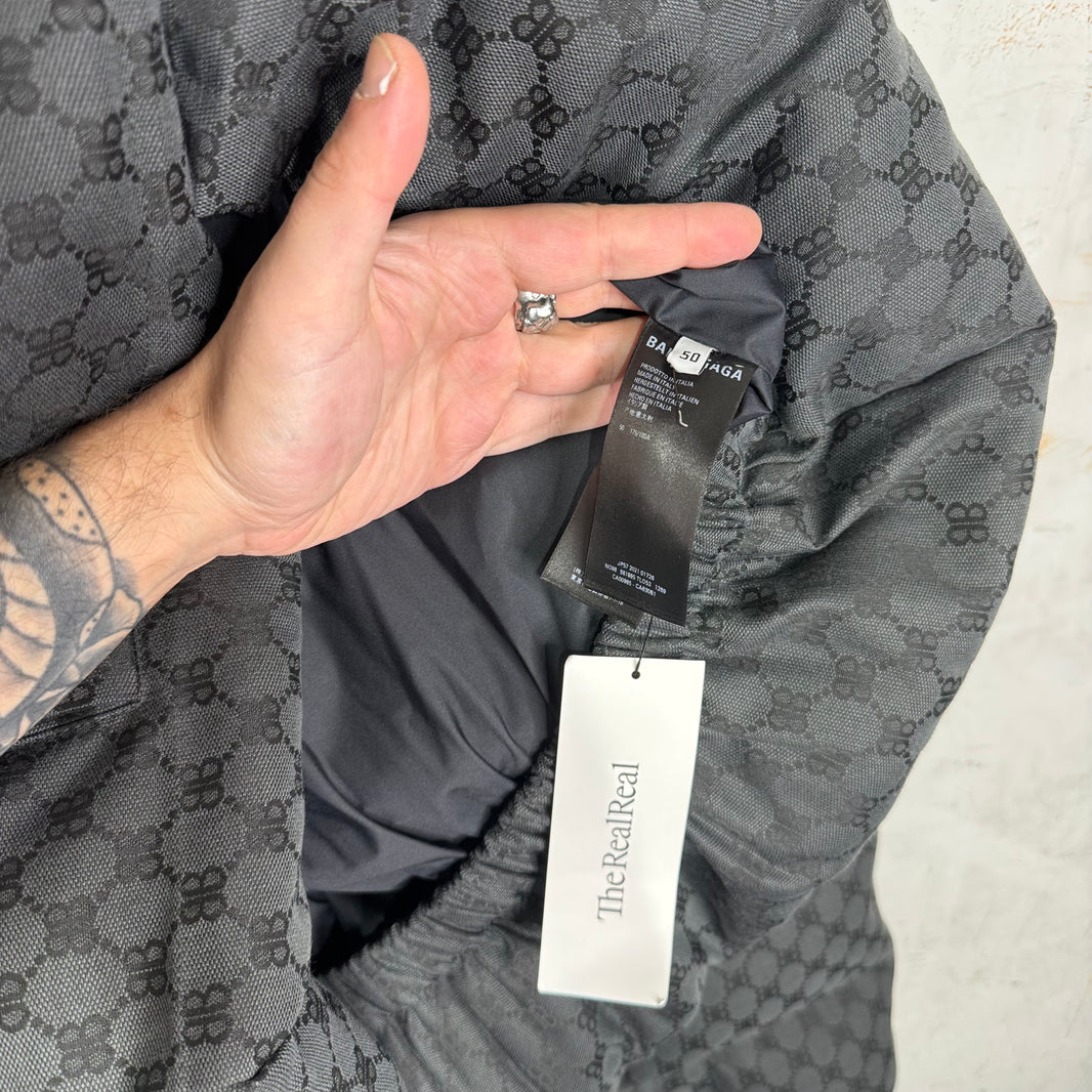 Balenciaga Hacker Project Monogram Puffer Jacket