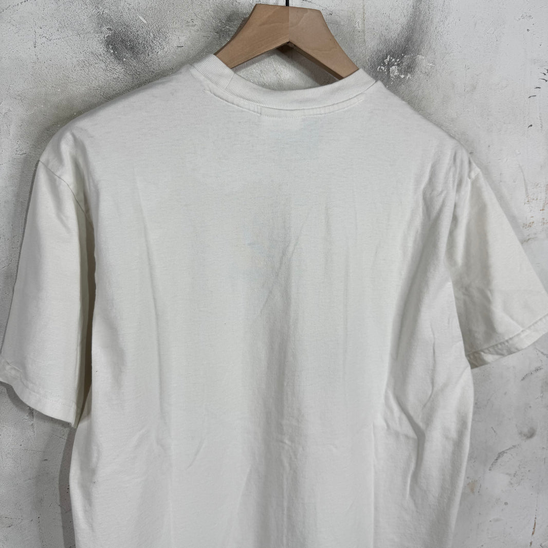 Supreme x CDG White Split Box Logo T-Shirt