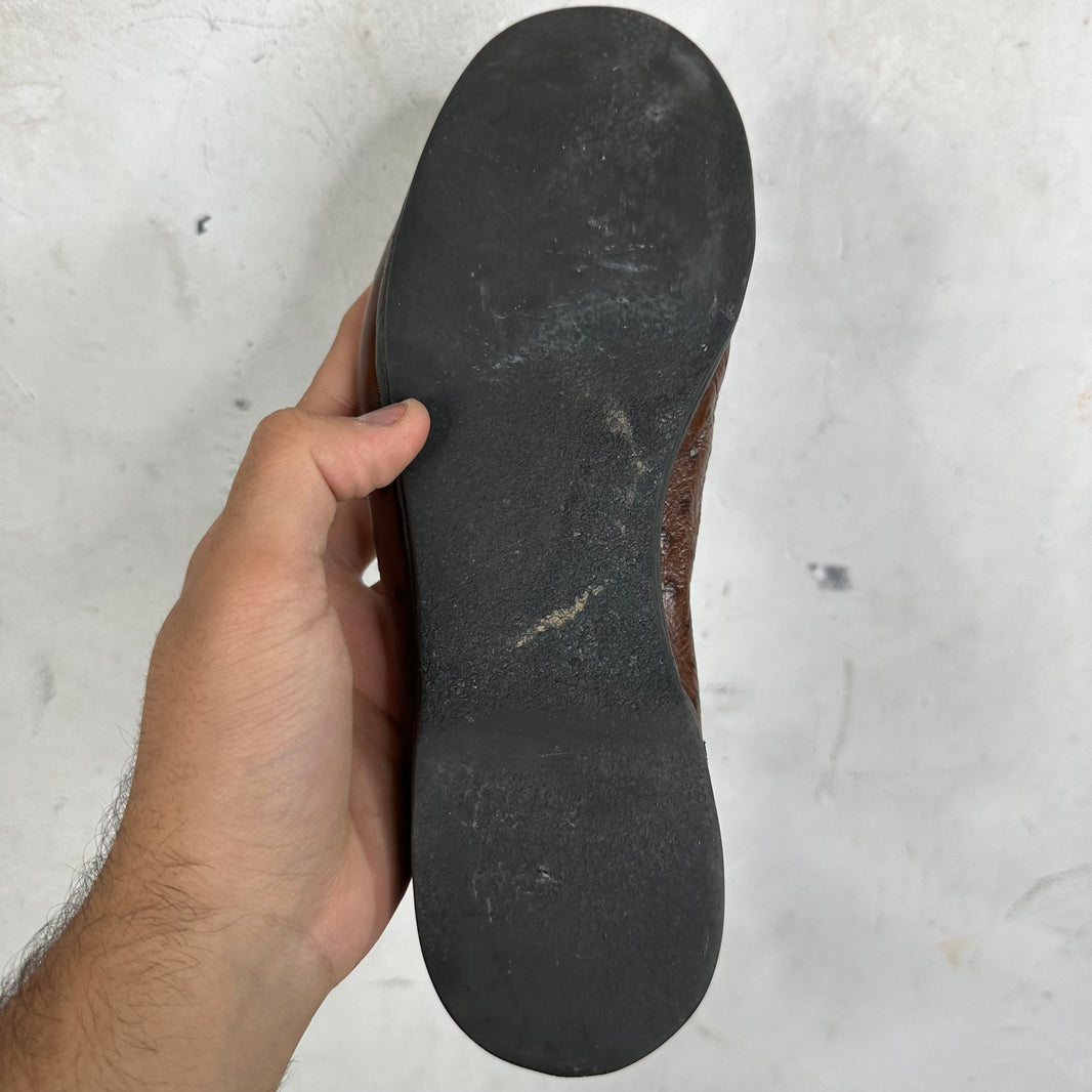 Belgian Ostrich Mr Casual Loafers