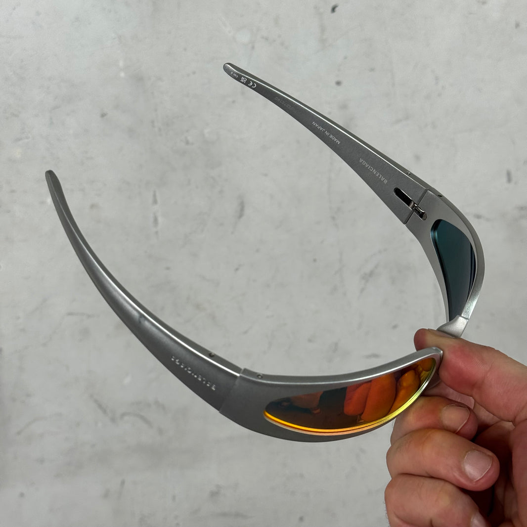 Balenciaga Aluminum Reverse Xpander 2.0 Sunglasses