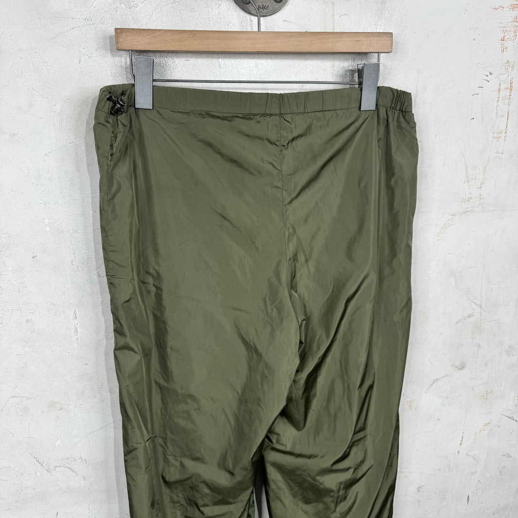 Prada Green Windbreaker Pants