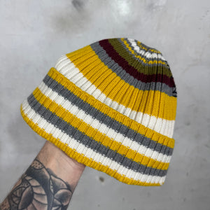Marni Yellow Striped Beanie