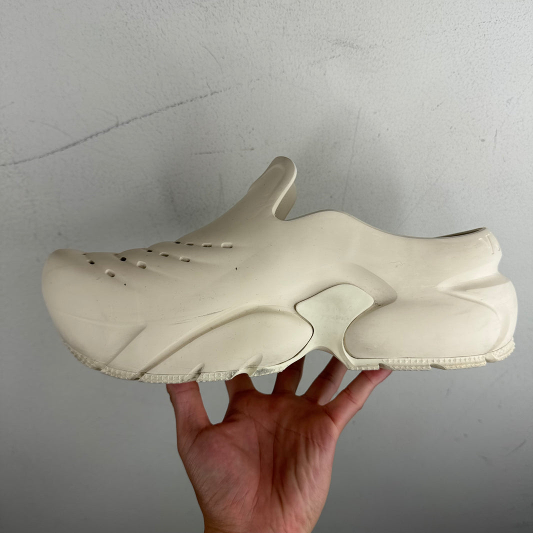 Louis Vuitton White Shark Mules