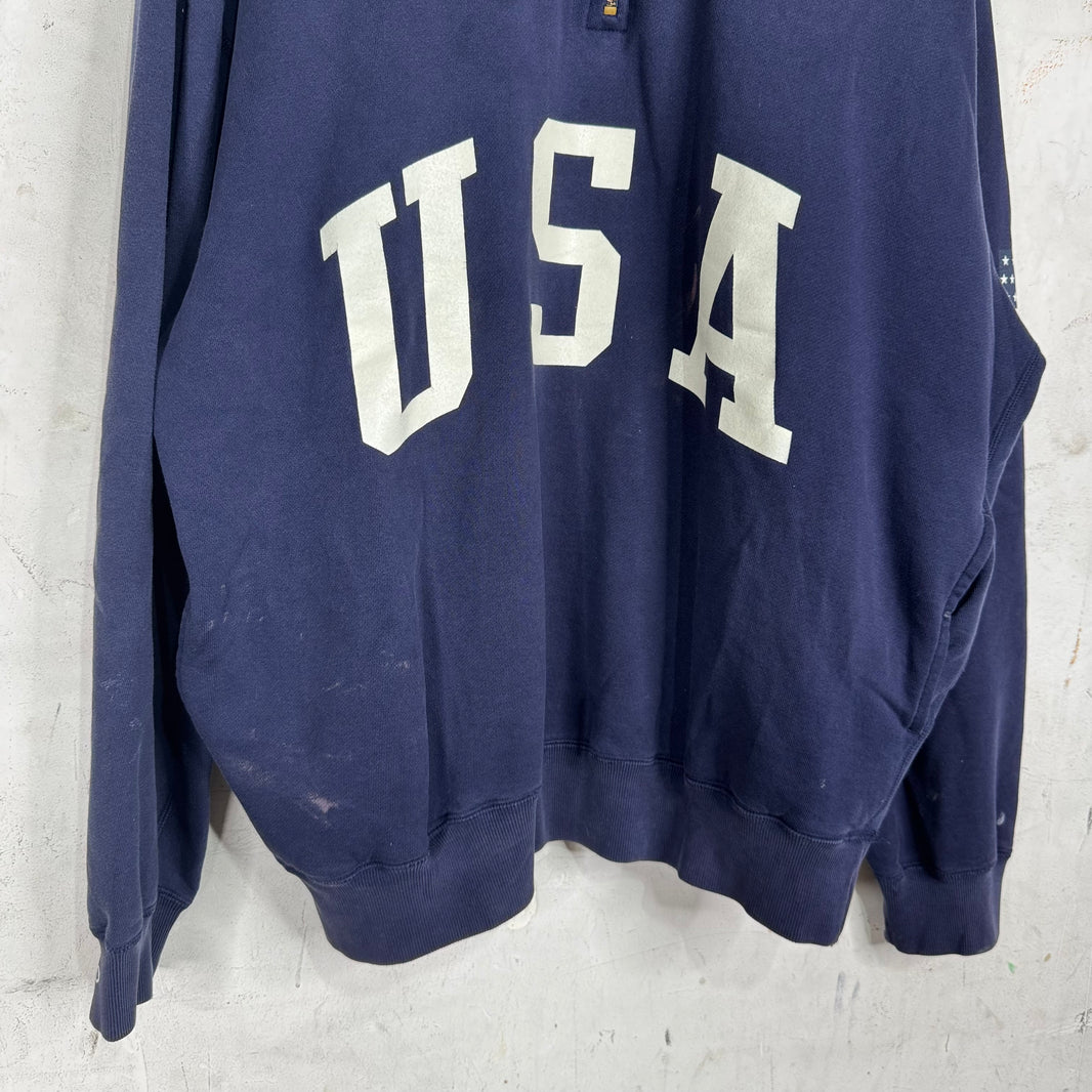 Ralph Lauren USA Quarter Zip Pullover