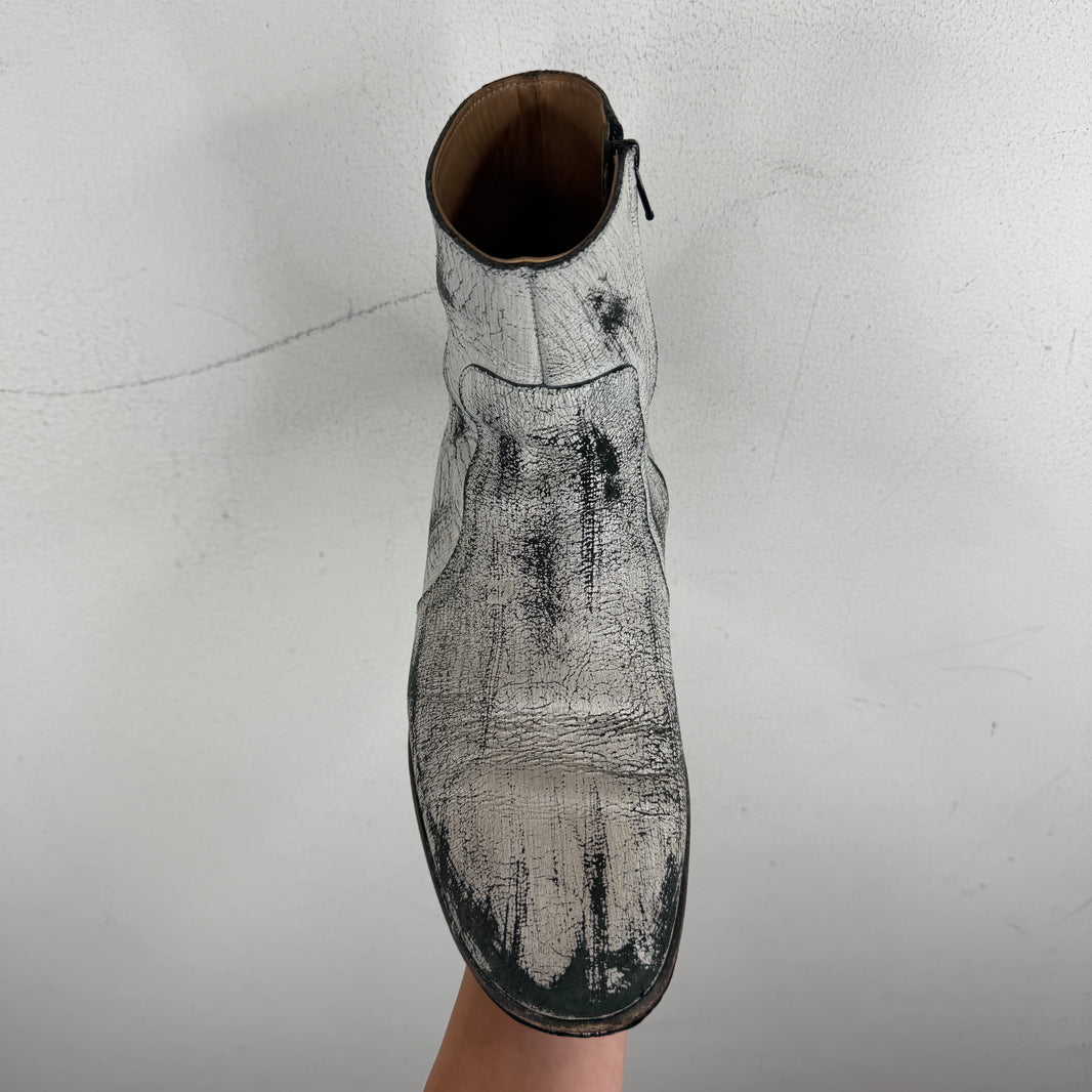 Margiela H&M Painted Boots
