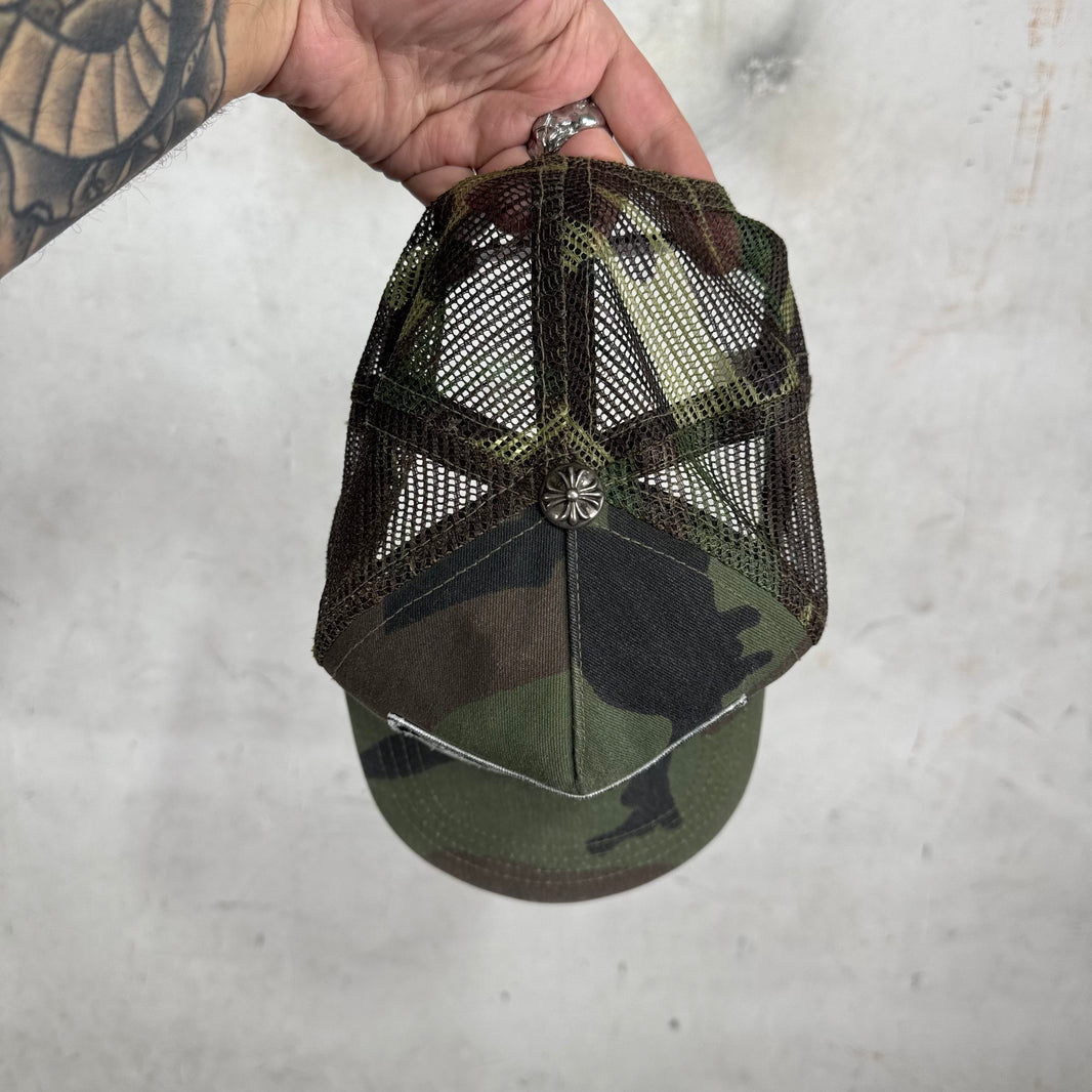 Chrome Hearts Vintage Camo Trucker Hat
