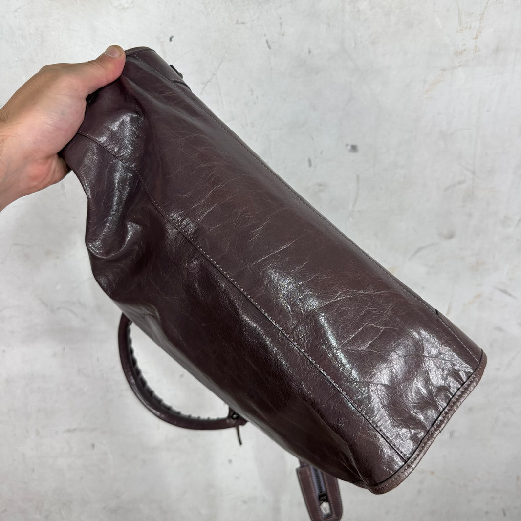 Balenciaga Purple City Bag