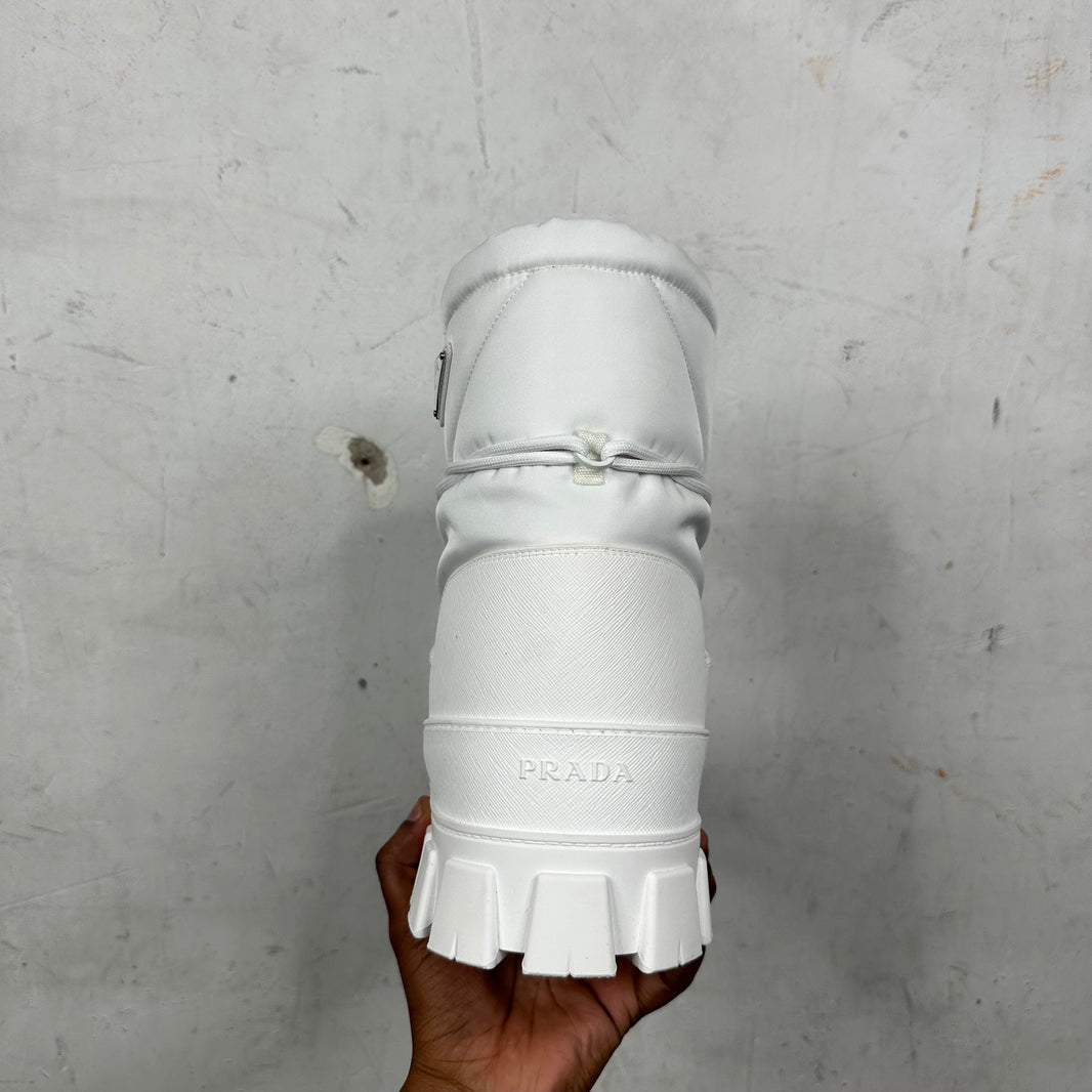 Prada White Ski Boots