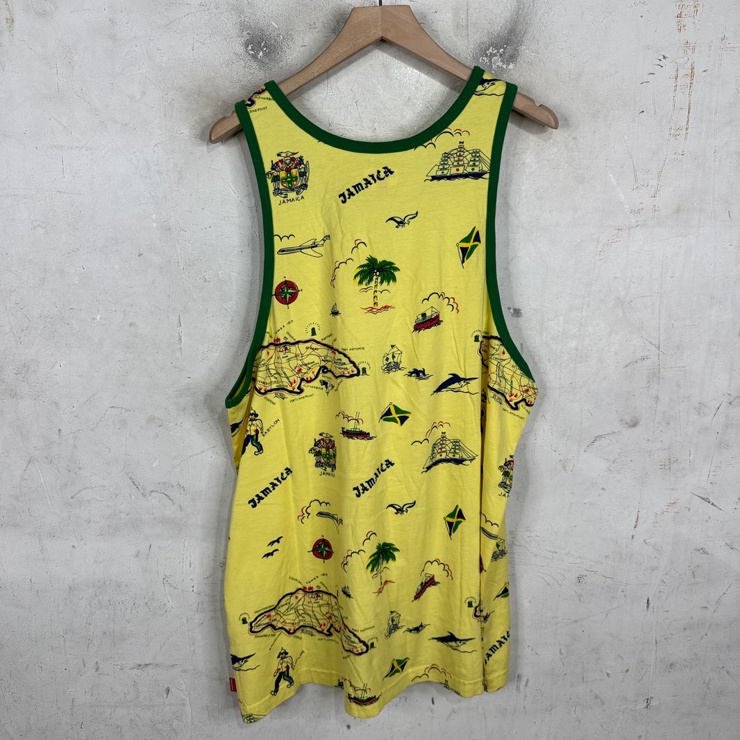Supreme Jamaica Map Tank