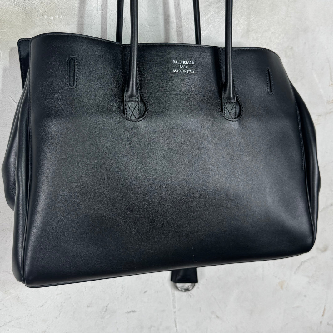 Balenciaga Black Medium Bel Air Bag