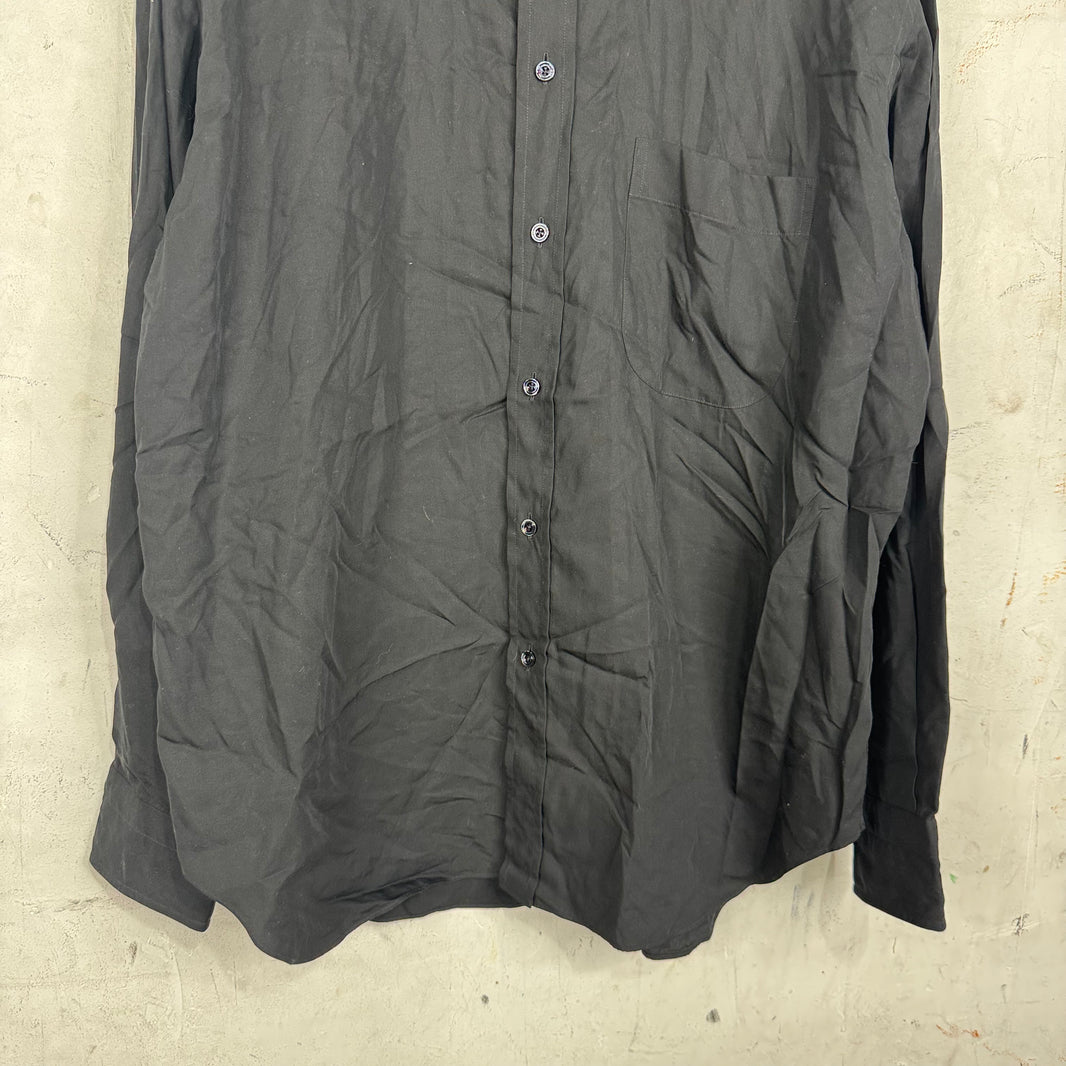 Tom Ford Black Lyocell/Silk Blend Shirt