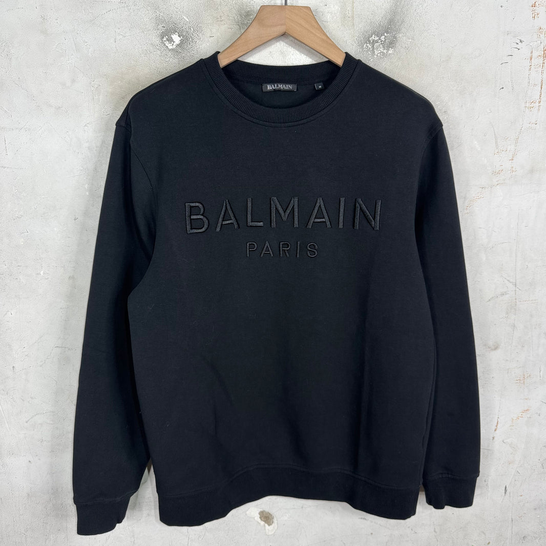 Balmain Logo Crewneck