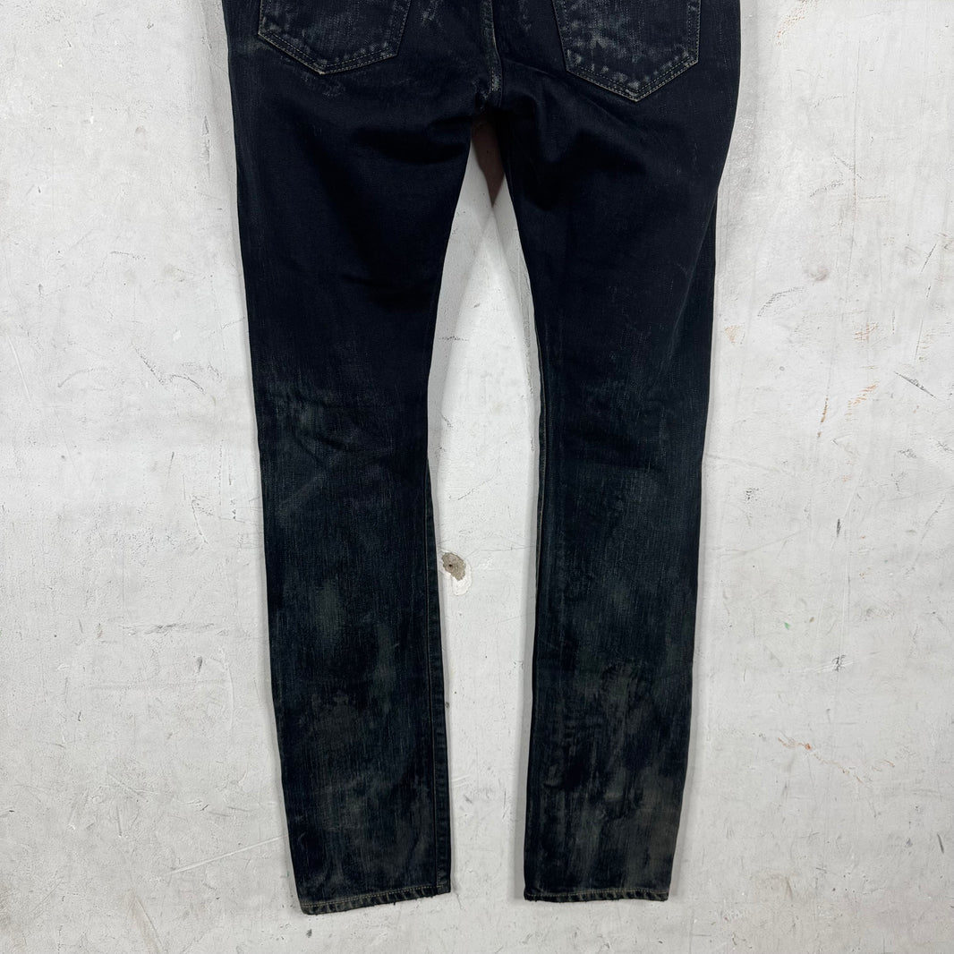 Saint Laurent D02 Oil Spill Jeans