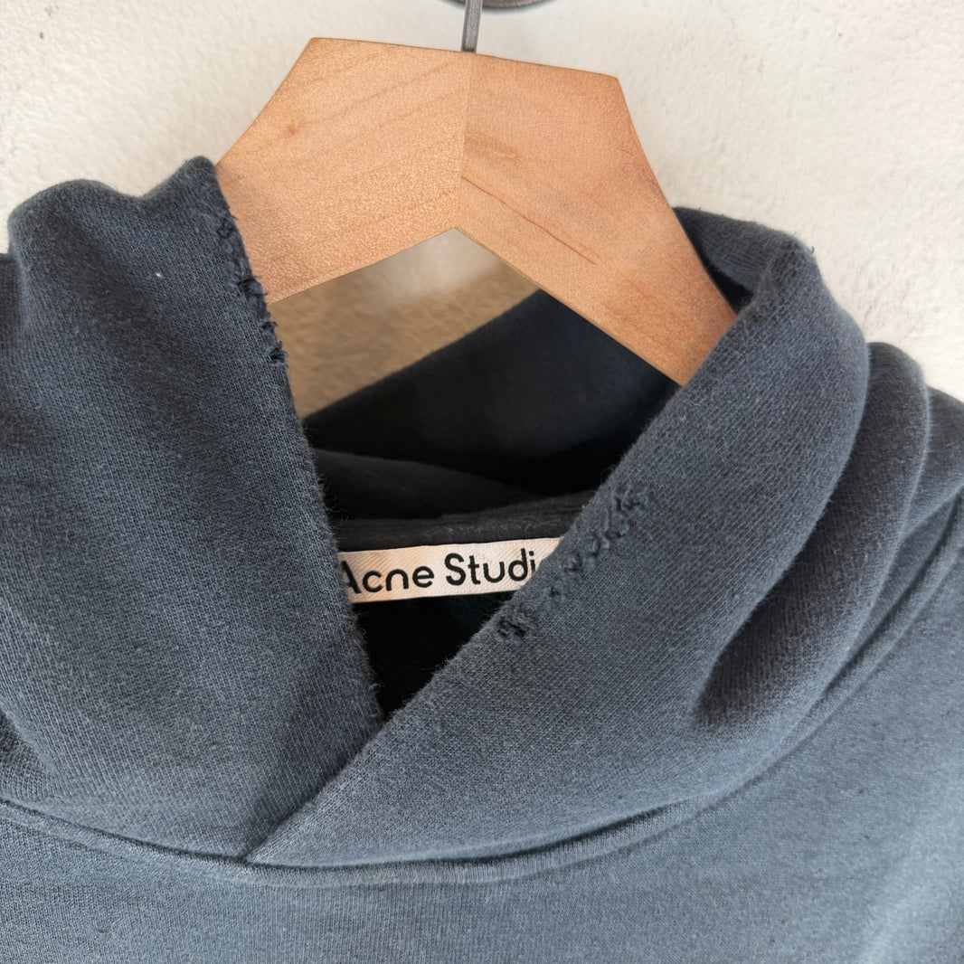 Acne Studios Washed Black Stockholm Hoodie