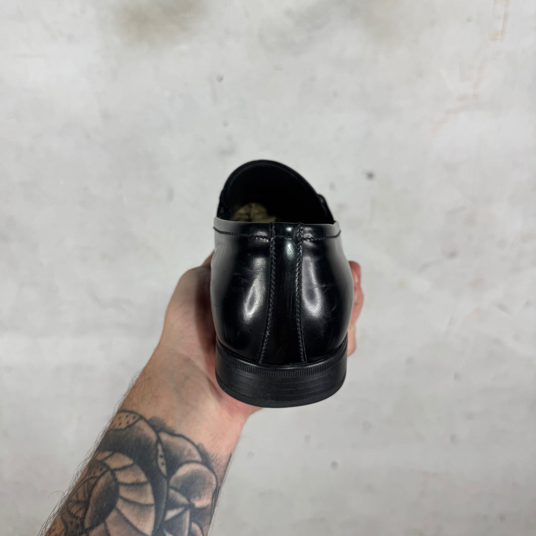 Prada Metal Strap Loafer