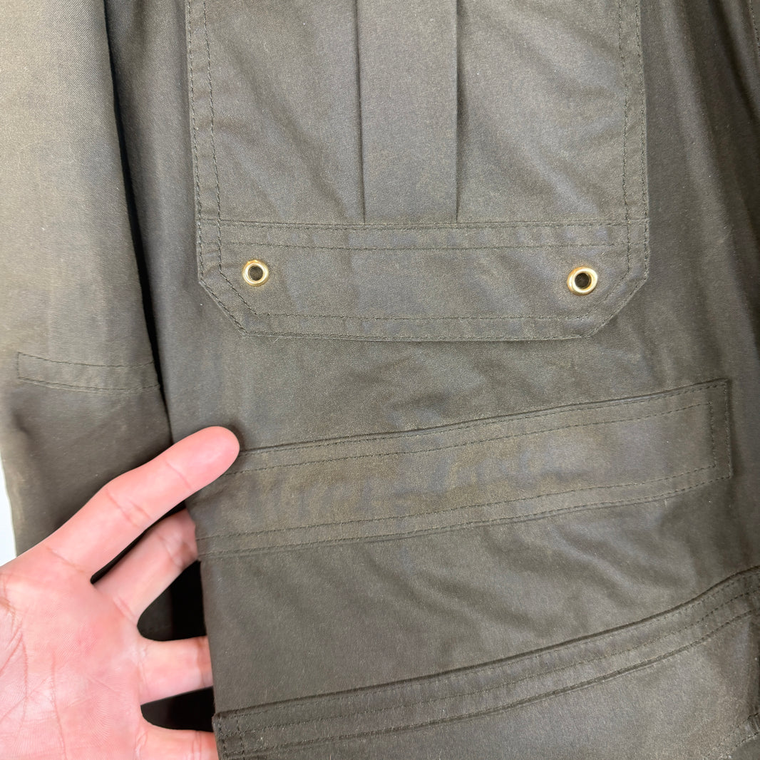 Burberry Olive Runway Cargo Jacket