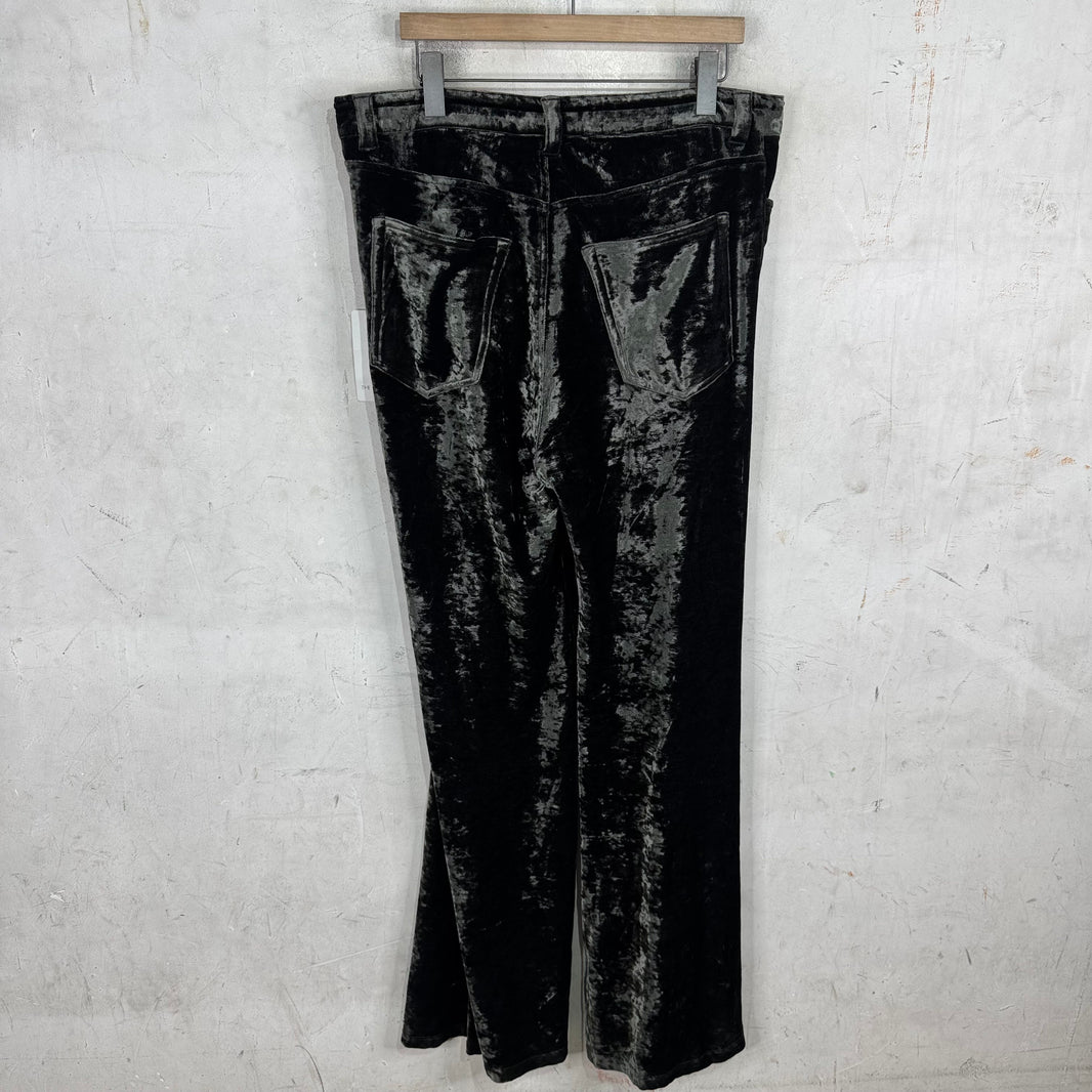 Balenciaga Shiny Velvet 5 Pocket Pants