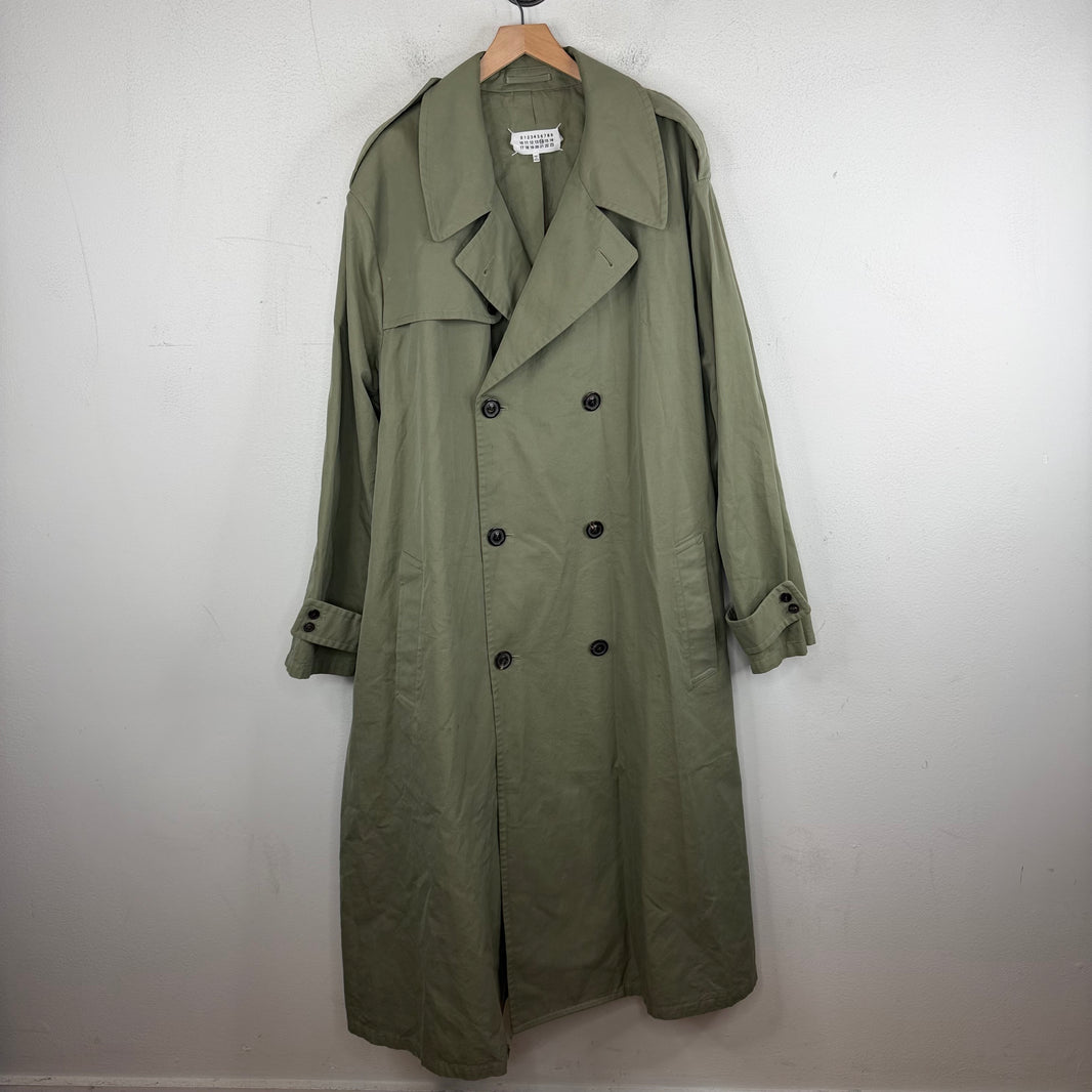 Margiela Green Trench Coat
