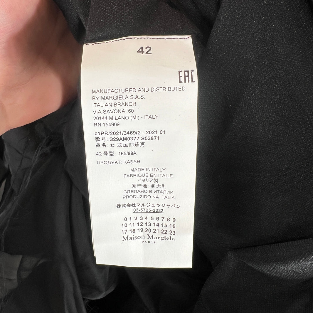 Margiela Sheer Double Breasted Coat