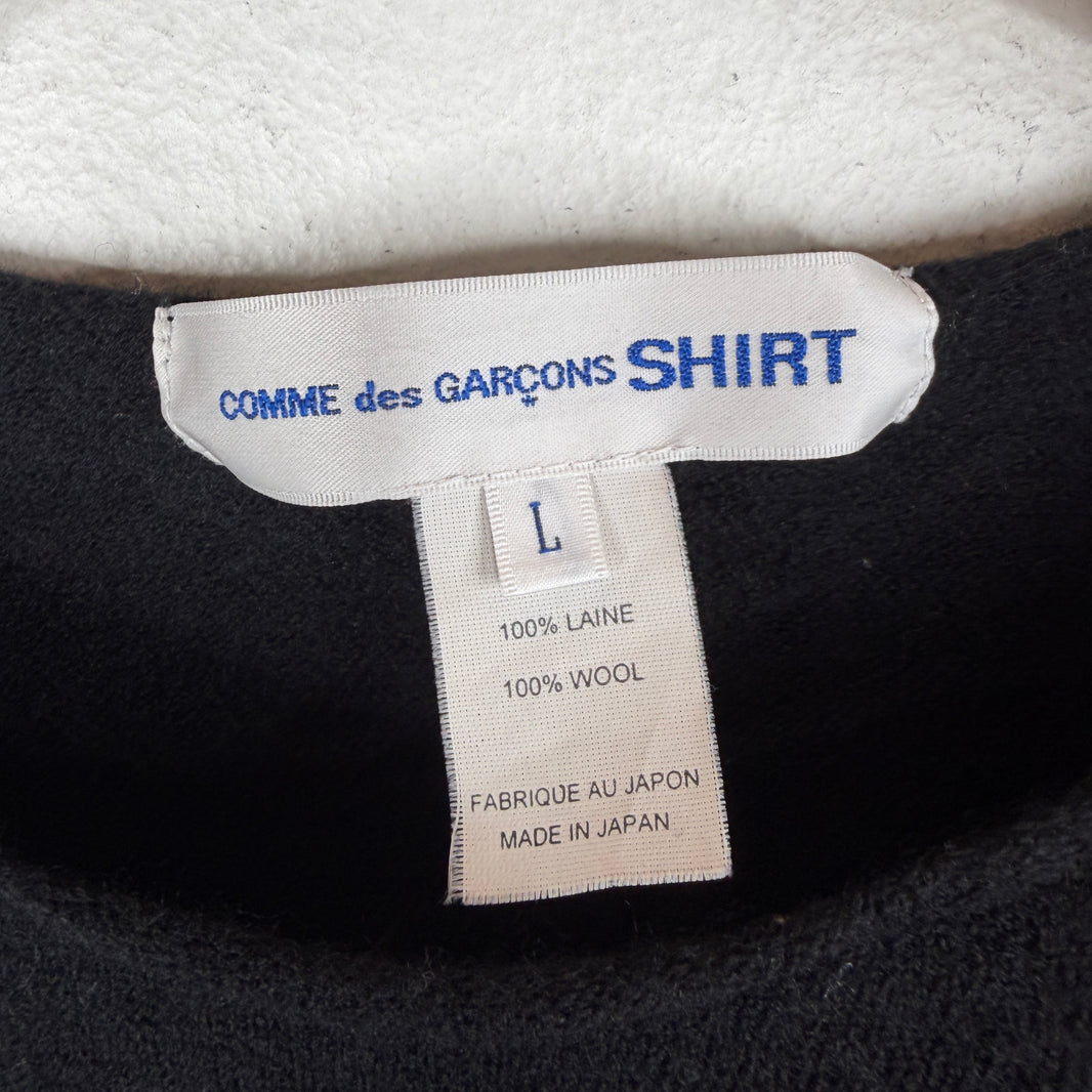 CDG Speech Bubble Wool Sweater
