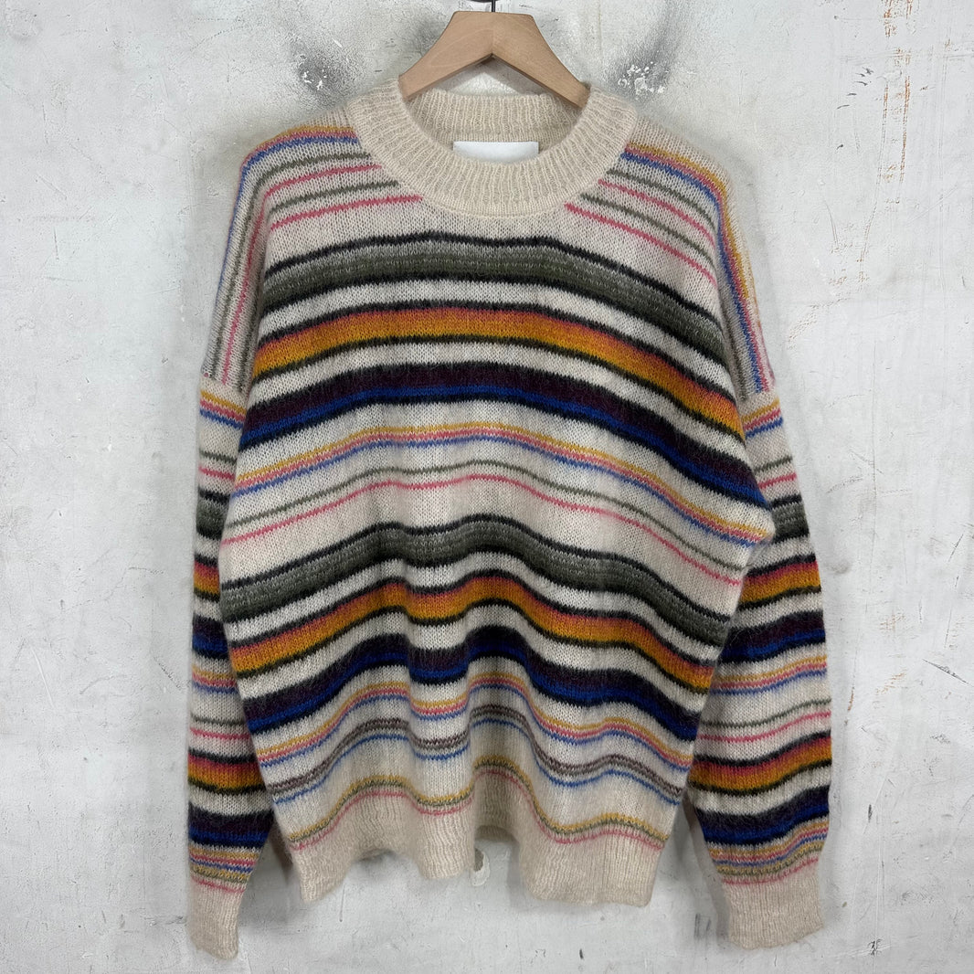 Isabel Marant Striped Mohair Sweater