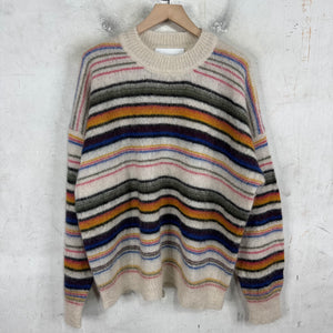 Isabel Marant Striped Mohair Sweater