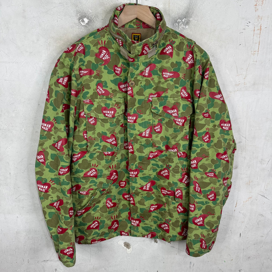 Human Made Heart M65 Parka Army Jacket
