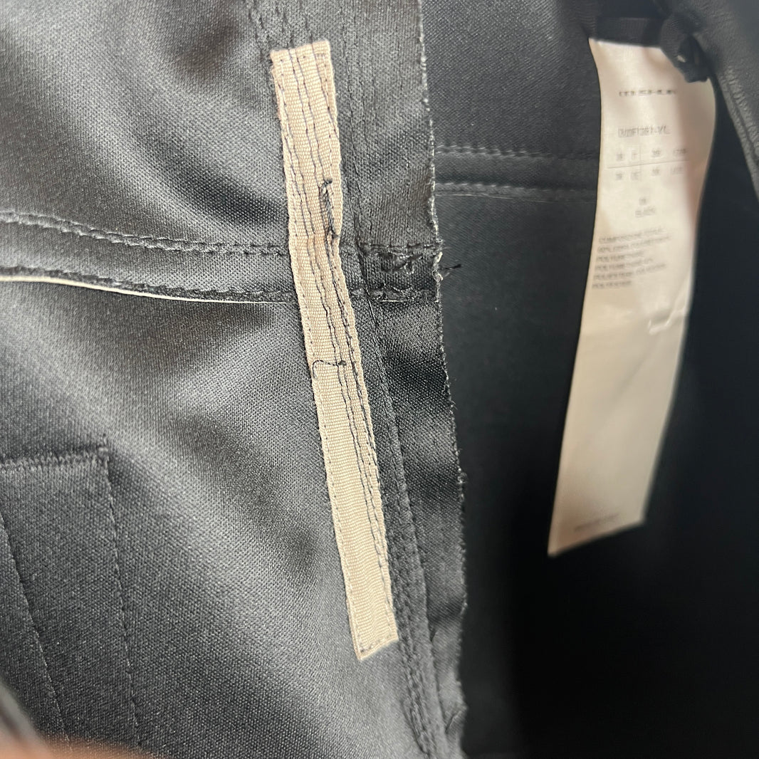 DRKSHDW Black Leather Tyrone Cut Pants