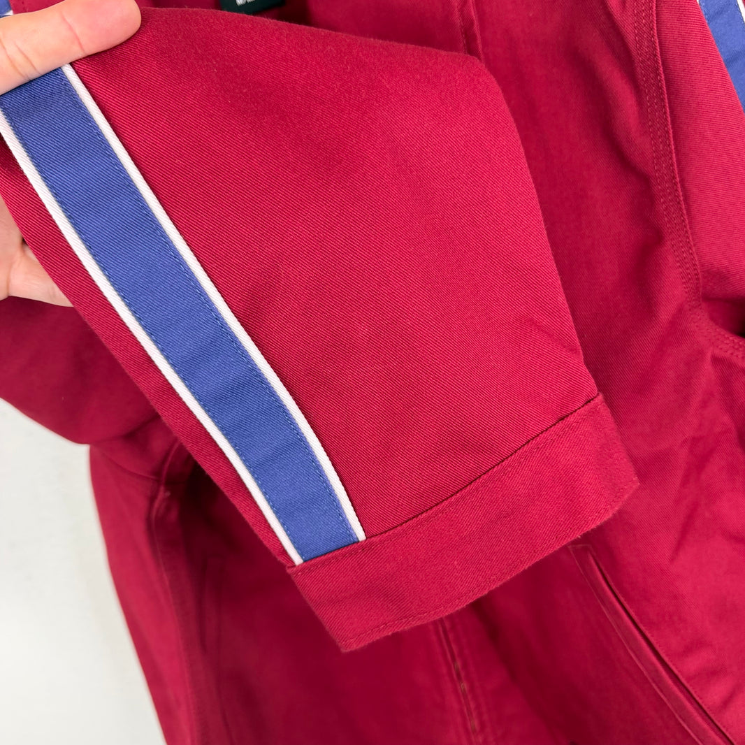 Supreme Dickies Red Striped Jacket