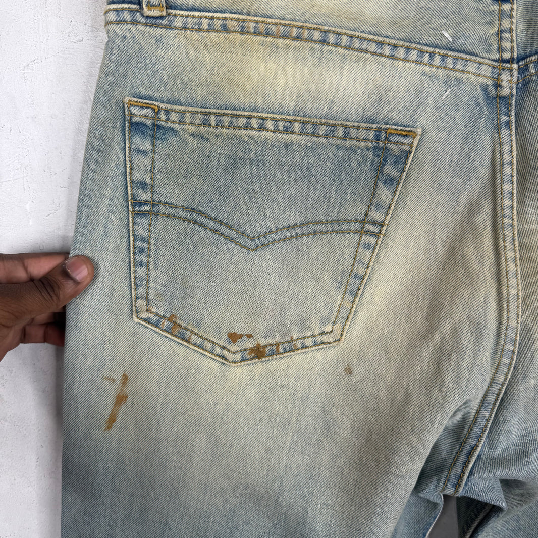 Maison Margiela Mudwash Paint Splatter Jeans