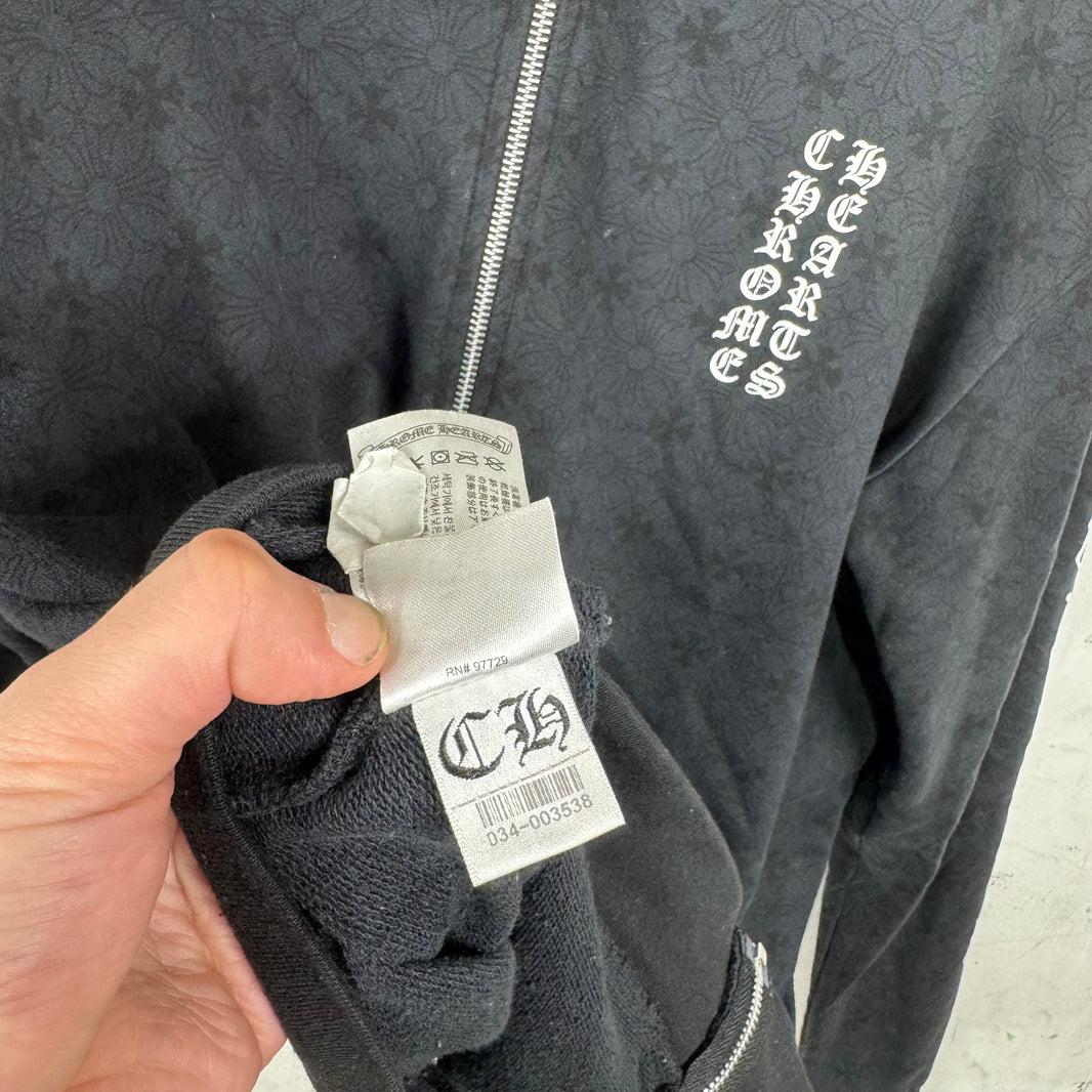 Chrome Hearts Monogram Plus Zip Hoodie