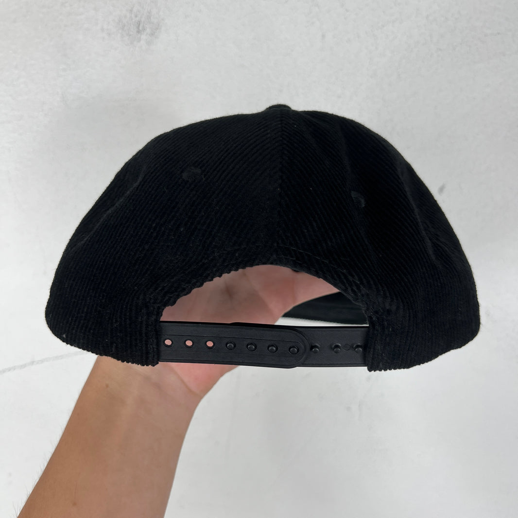 Satoshi Nakamoto Corduroy Chainstitch Logo Hat