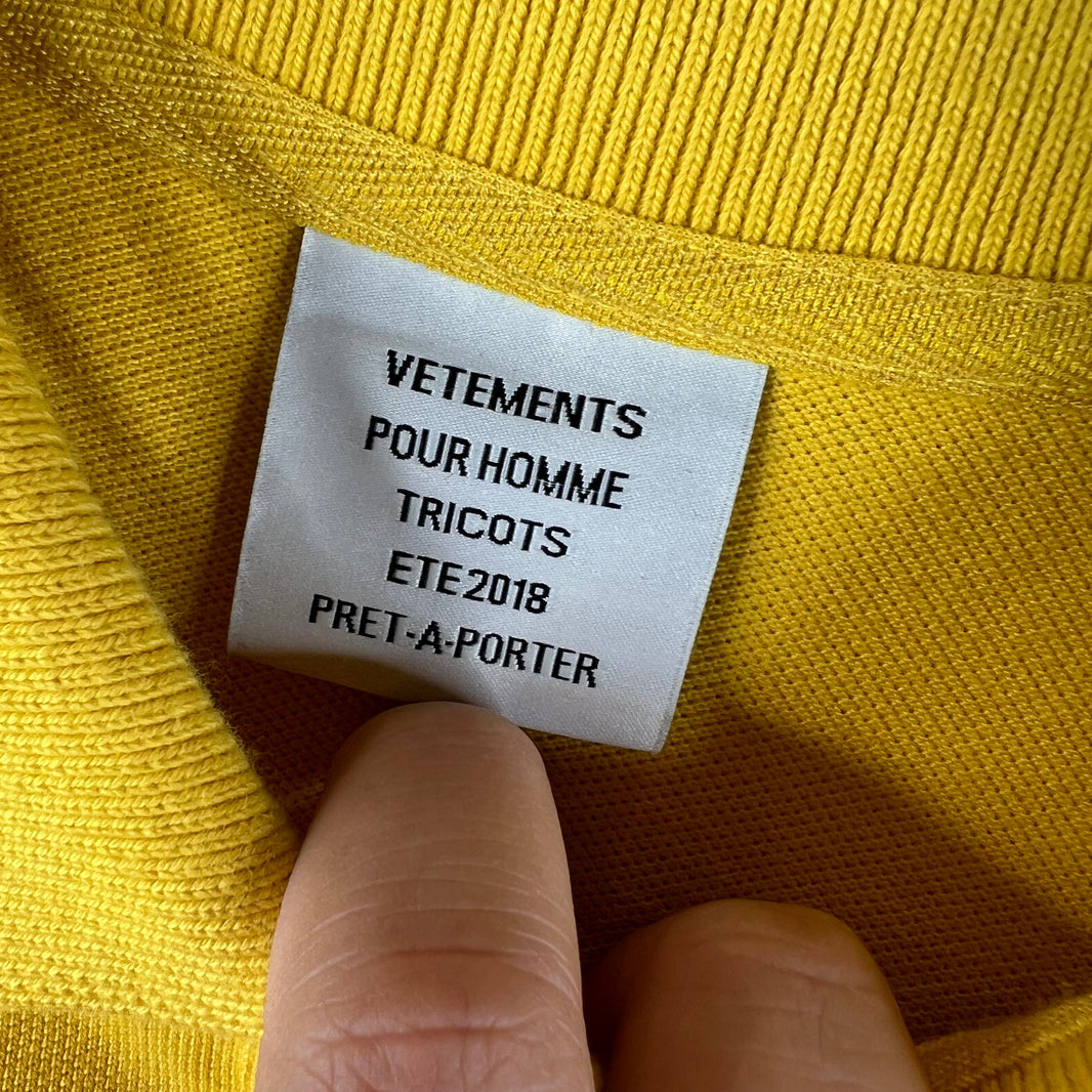 Vetements DHL L/S Polo Shirt
