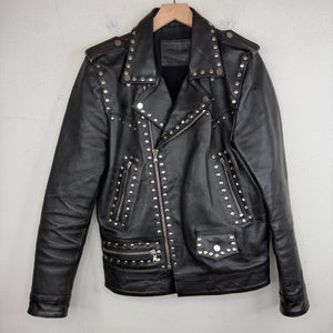 Alexander Digenova Studded Perfecto Leather Jacket