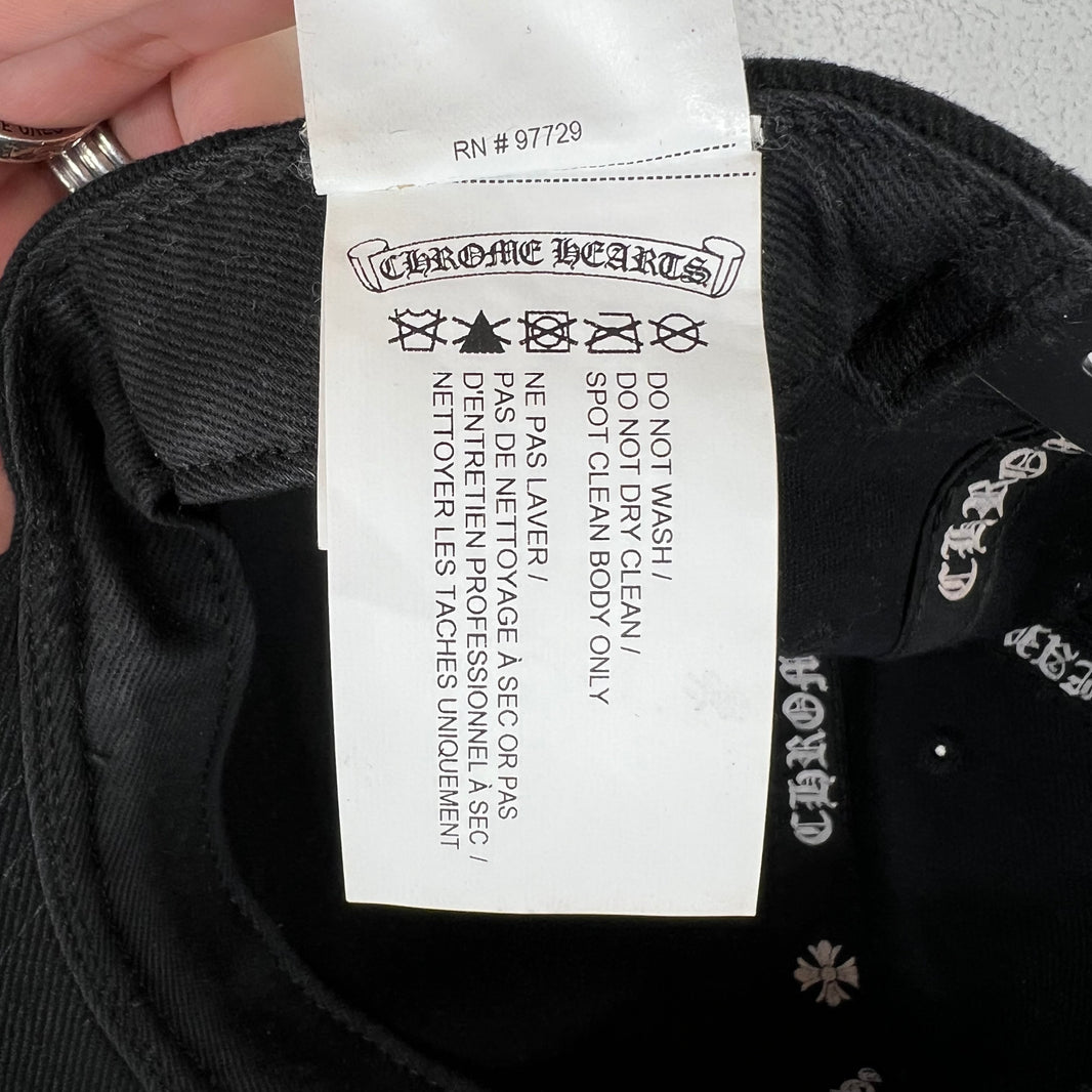 Chrome Hearts Dagger Vine Snapback Hat