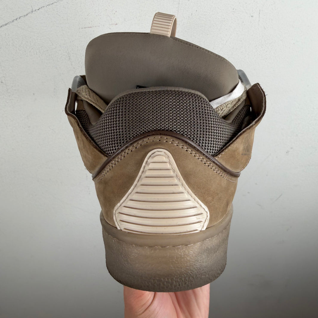 Lanvin Beige Curb Sneakers