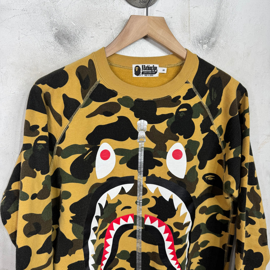 Bape Camo Shark Crewneck Sweater