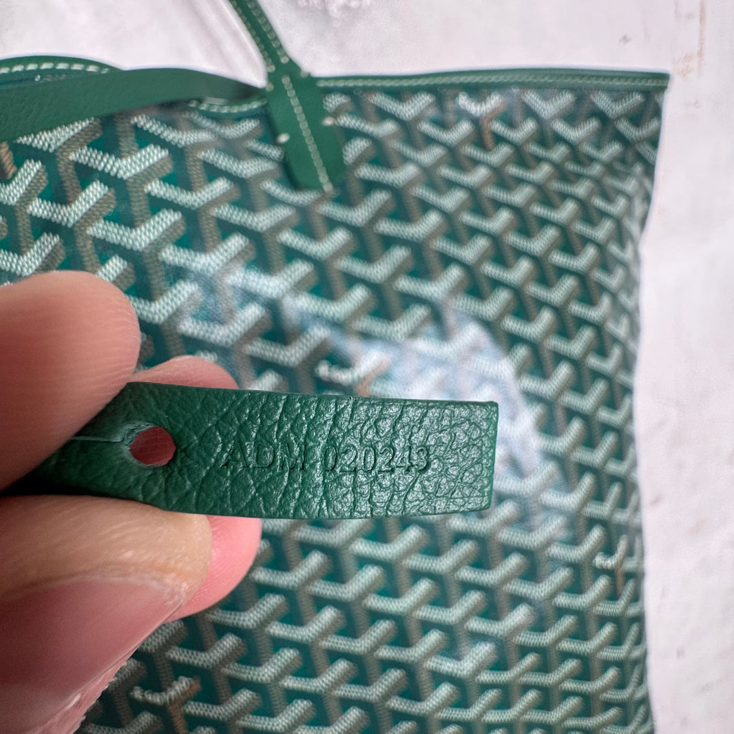 Goyard Green Saint Louis Tote
