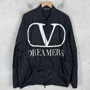Valentino Dreamers Logo Windbreaker