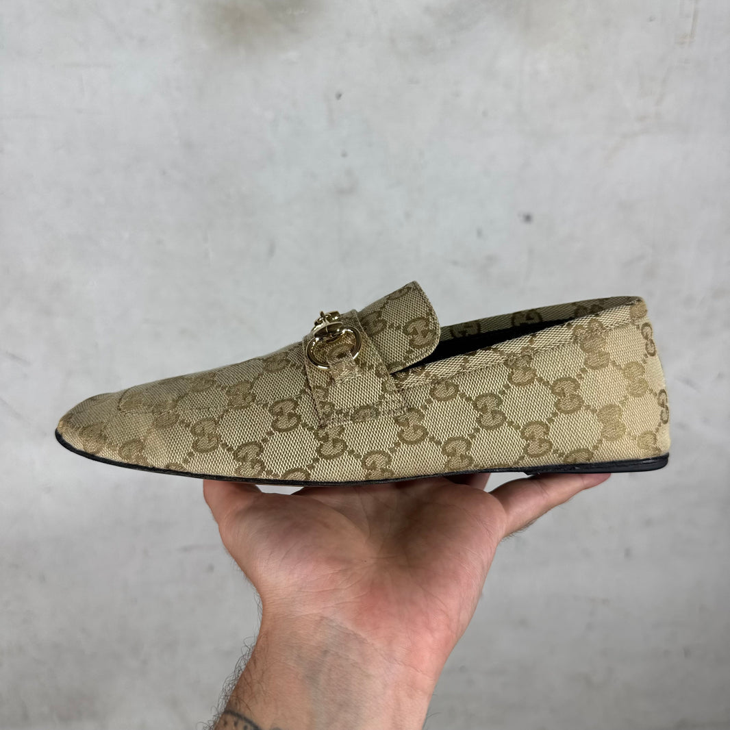 Gucci Monogram Raggazo Mules DS