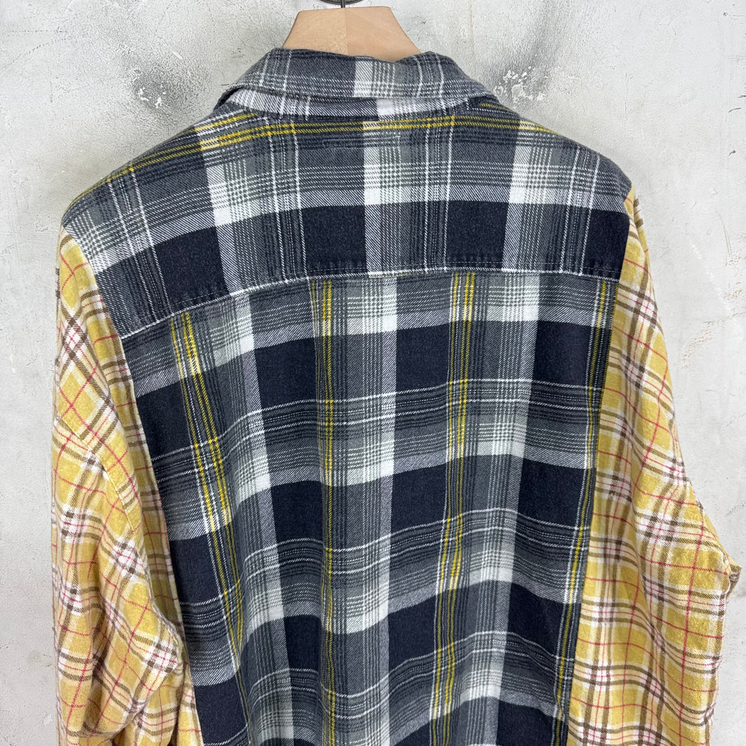 Needles Rebuilt MultiPaneled Flannel