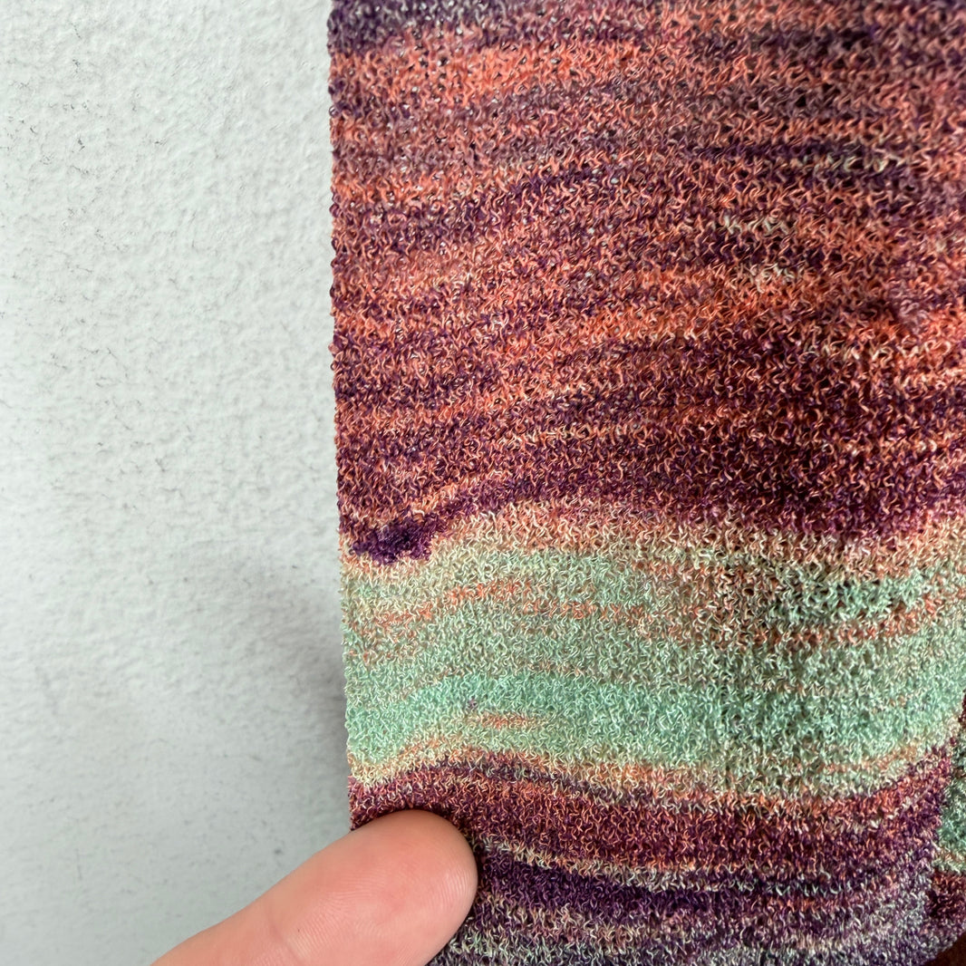 Needles Purple/Green Thin Cardigan