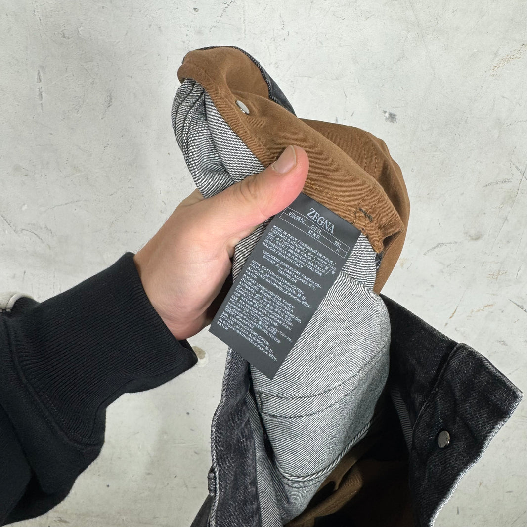 Zegna Charcoal Jeans