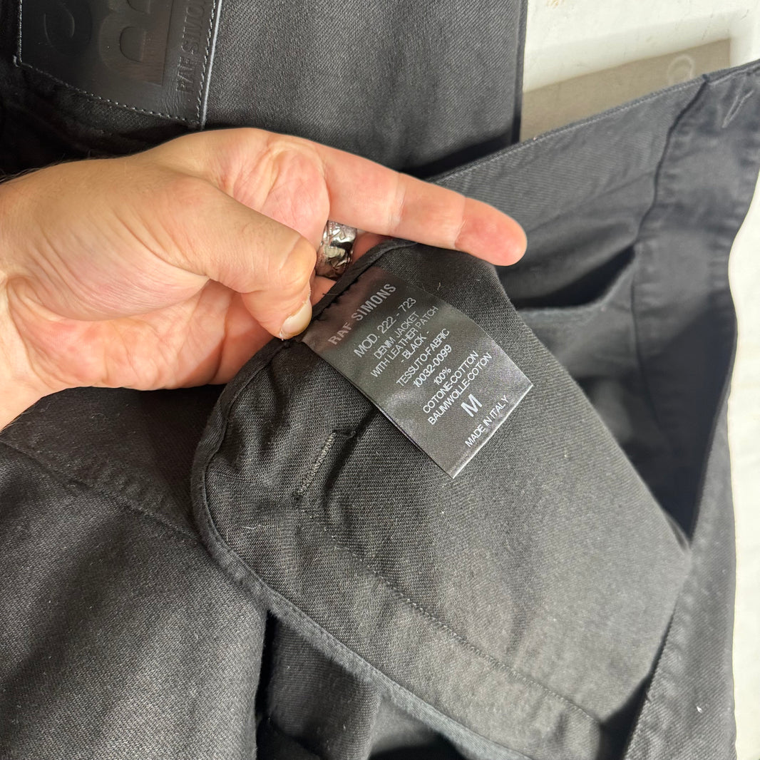 Raf Simons Altered Reality Oversized Trucker Jacket