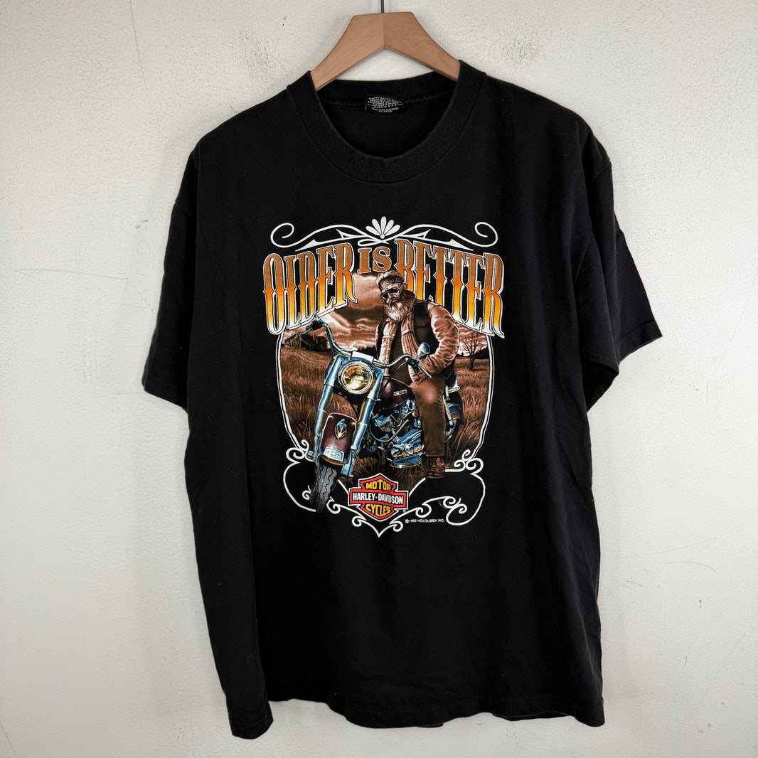Vintage Harley Davidson Older is Better T-Shirt