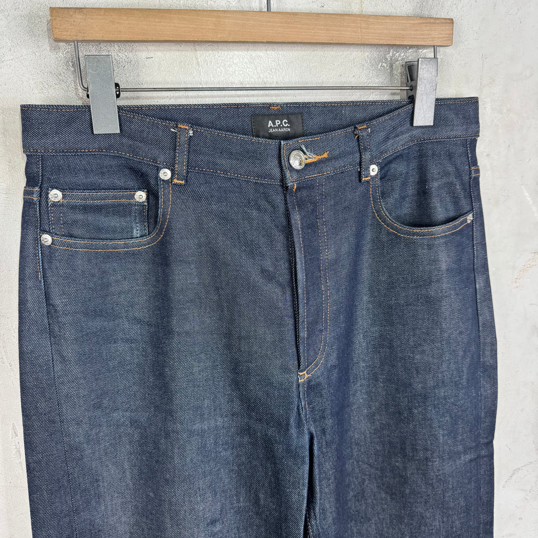 APC Straight Legged Raw Denim