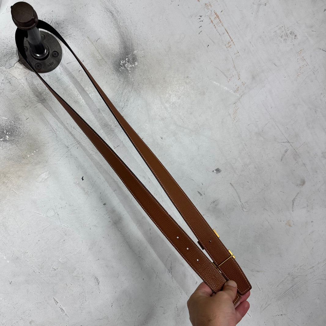 Hermes 1 In Reversible Logo Belt