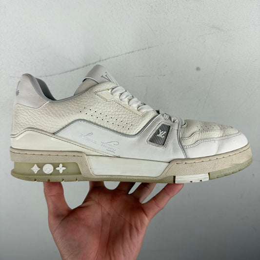 Louis Vuitton White/Gray Trainers